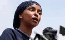 man sprays us lawmaker ilhan omar with foul liquid after ice condemnation